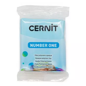 CE0900056 Пластика полимерная запекаемая 'Cernit № 1' 56-62 гр. (211 карибский голубой)