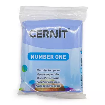 CE0900056 Пластика полимерная запекаемая 'Cernit № 1' 56-62 гр. (212 голубой барвинок)
