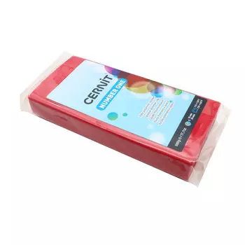 CE0900500 Пластика полимерная запекаемая 'Cernit № 1' 500гр. (463 новогодний красный)