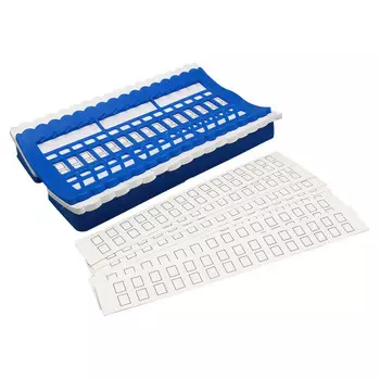 CET-02 Органайзер для ниток мулине 'Рукоделие'пластик 27.5*10,5*2,5 см