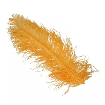 CF0031 Перо страуса, 60-65 см (114 персиковый)