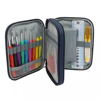 CK070 Набор вязальных принадлежностей, многофункциональный, 72 предмета,13,5*17,5см Hobby&amp;Pro