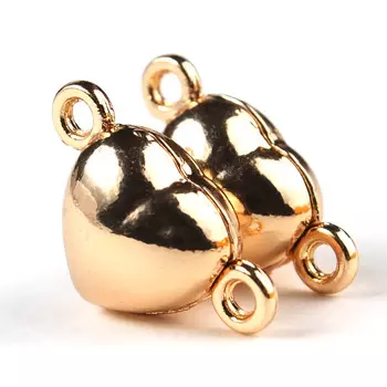 CLA1242 Замок магнитный, 9*9 мм, упак./2 шт., 'Астра' (золото)