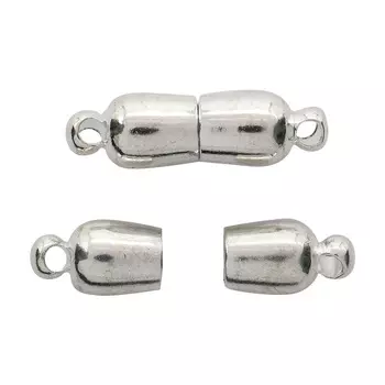 CLA1250 Замок магнитный, 12,3*6mm, 2шт/упак, Astra&amp;Craft (серебро)