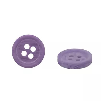 CN2732 Пуговица 18L (11мм) 4пр. (col.06 сиреневый)