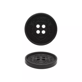 CN A087 Пуговица 36L (Blk-200 (черный))