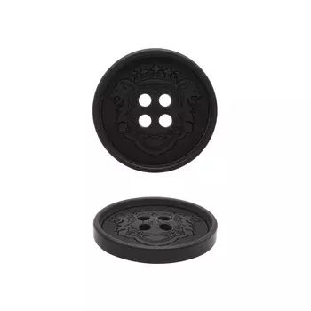 CN A087 Пуговица 40L (Blk-200 (черный))