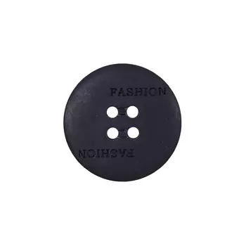 CN A088 Пуговица 40L (Blk-200 (черный))