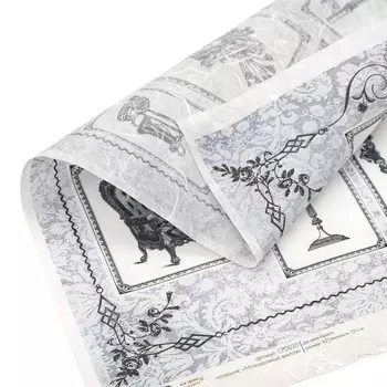 CPD020 Рисовая бумага для декупажа 'Craft Premier', A3, 25г/м, 'Монохромный винтаж'