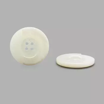 CR A546 Пуговица 60L (38мм) 4пр. (white (белый))