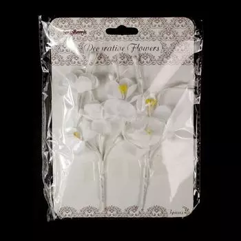 Цветы вишни из бумаги, упак./2 шт., SCB (280701 белые)