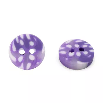 CX 0312 Пуговица 18L (11мм) 2пр. (col.105 (сиреневый))