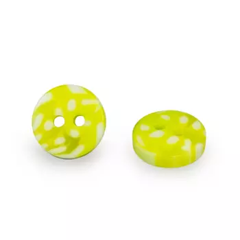 CX 0312 Пуговица 18L (11мм) 2пр. (col.106 (желтый))