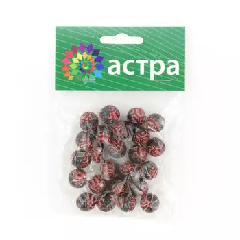 CX-2756 Бусины, 12 мм, упак./25 гр., 'Астра' (008)