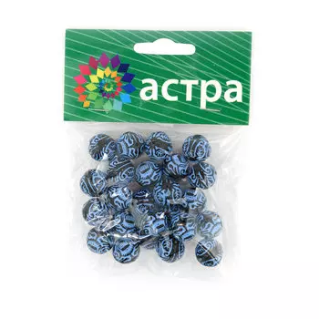 CX-2756 Бусины, 12 мм, упак./25 гр., 'Астра' (006)