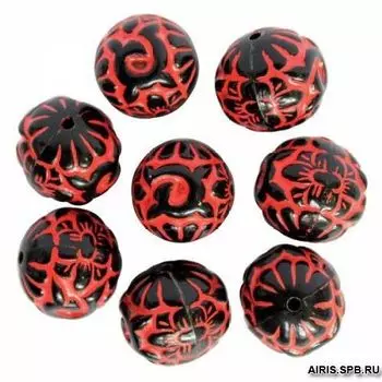 CX-2783 Бусины, 16 мм, упак./12 шт., 'Астра' (008)