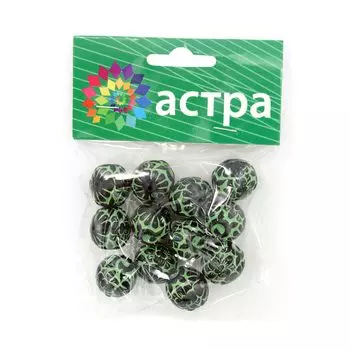 CX-2783 Бусины, 16 мм, упак./12 шт., 'Астра' (003)