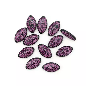 CX-3468 Бусины, 30*17*8 мм, упак./12 шт., Astra&amp;Craft (007)