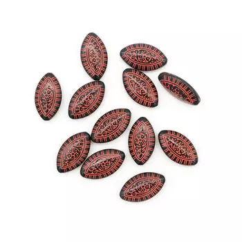 CX-3468 Бусины, 30*17*8 мм, упак./12 шт., Astra&amp;Craft (008)