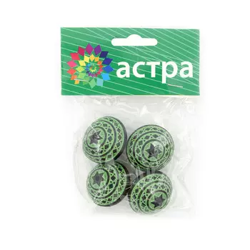 CX-3649 Бусины, 28*21 мм, упак/4 шт., Astra&amp;Craft (003)