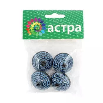 CX-3649 Бусины, 28*21 мм, упак/4 шт., Astra&amp;Craft (006)