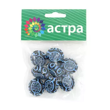 CX-4594 Бусины, 22*20*14 мм, упак./8 шт., 'Астра' (006)