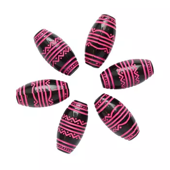 CX-6085 Бусины, 20*10 мм, упак./6 шт., 'Астра' (007)