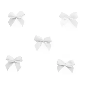 D2040/BAD06AA Бантик пришивной 22*23мм, Arta-F (001 белый)