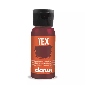 DA0100050 Краска для ткани Darwi TEX, 50 мл (470 регина красный)
