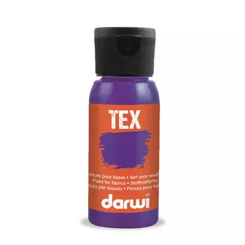 DA0100050 Краска для ткани Darwi TEX, 50 мл (900 фиолетовый)