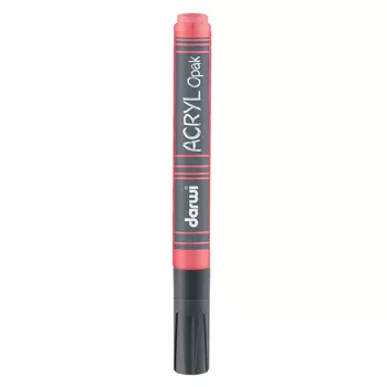 DA0220013 Маркер акриловый Darwi OPAK, 3мм (укрывистый) (421 темно-карминовый)