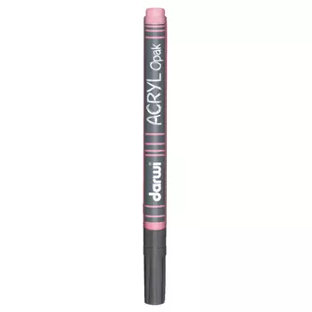 DA0220014 Маркер акриловый Darwi OPAK, 1мм (укрывистый) (476 светло-розовый)