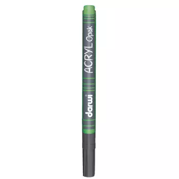 DA0220014 Маркер акриловый Darwi OPAK, 1мм (укрывистый) (612 зеленый)