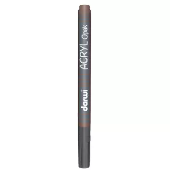 DA0220014 Маркер акриловый Darwi OPAK, 1мм (укрывистый) (810 какао)