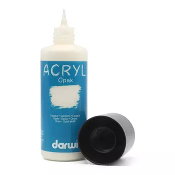 DA0220080 Краска акриловая Darwi OPAK, 80мл (укрывистая) (015 Слоновая кость)