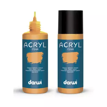 DA0220080 Краска акриловая Darwi OPAK, 80мл (укрывистая) (746 Желтая охра)