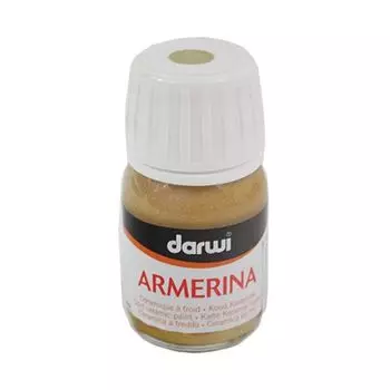 DA0380030 Акриловая краска Armerina, металлизированная, для керамики, 30 мл, Darwi (050 золотой)
