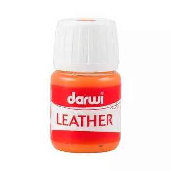 DA0420030 Краска LEATHER для кожи / кожзама, 30 мл Darwi (752 оранжевый)