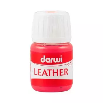 DA0420030 Краска LEATHER для кожи / кожзама, 30 мл Darwi (490 красный)