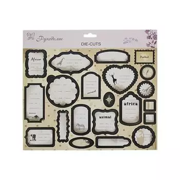 DC08 Стикеры картон 'Африка' (Рукоделие)