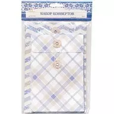 DE1406 Набор конвертов 'Морские впечатления' 'Рукоделие'