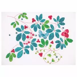 DEE102 Набор для вышивания Anchor 'Лоза в оранжерее' 30*22см