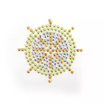 Декоративные наклейки из страз для телефона животные, ромбы (1028/7339)