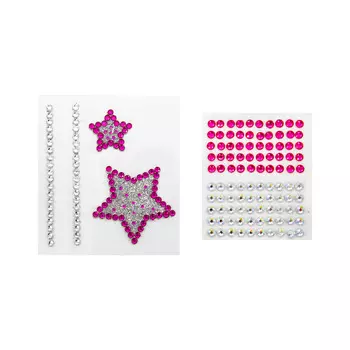 Декор.наклейки (стразы прозр.) (1064/7728)