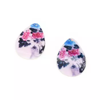 Декоративная подвеска 'Капля', 51*35 мм, упак./2 шт., Astra&amp;Craft (129)