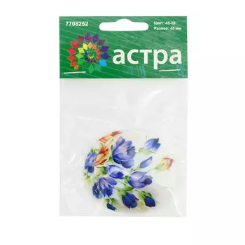 Декоративная подвеска 'Круг', 45 мм, упак./2 шт., Astra&amp;Craft (45-28)