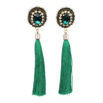 Декоративные кисти 9,5 см, 2 шт. Astra&amp;Craft (7129 зеленый)