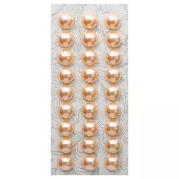 Декоративные наклейки 'Жемчуг', 10 мм, Astra&amp;Craft (Z10 персик)