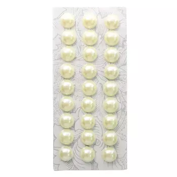 Декоративные наклейки 'Жемчуг', 10 мм, Astra&amp;Craft (Z24 молочный)