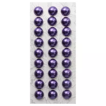 Декоративные наклейки 'Жемчуг', 10 мм, Astra&amp;Craft (Z48 фиолетовый)